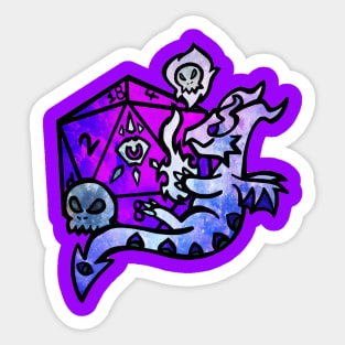 Classy Dragons - Warlock Sticker